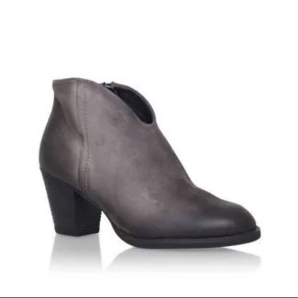Paul Green Delgado Taupe Suede Ankle Boots Full Zipper US 9.5 Boho Paris - Picture 1 of 14